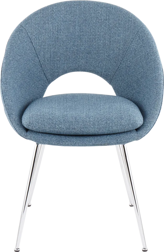 Kelann III Blue Dining Chair, Set of 2 - Thumbnail - Image 6