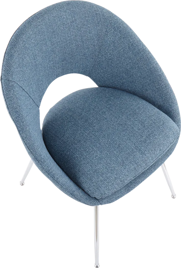 Kelann III Blue Dining Chair, Set of 2 - Thumbnail - Image 7