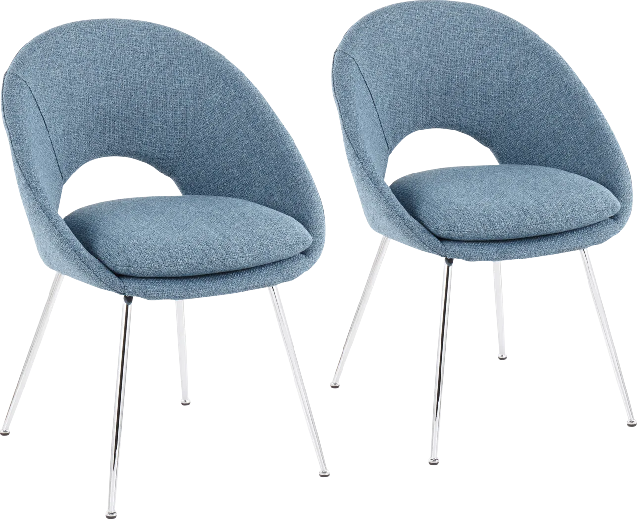 Kelann III Blue Dining Chair, Set of 2 - Thumbnail - Image 1
