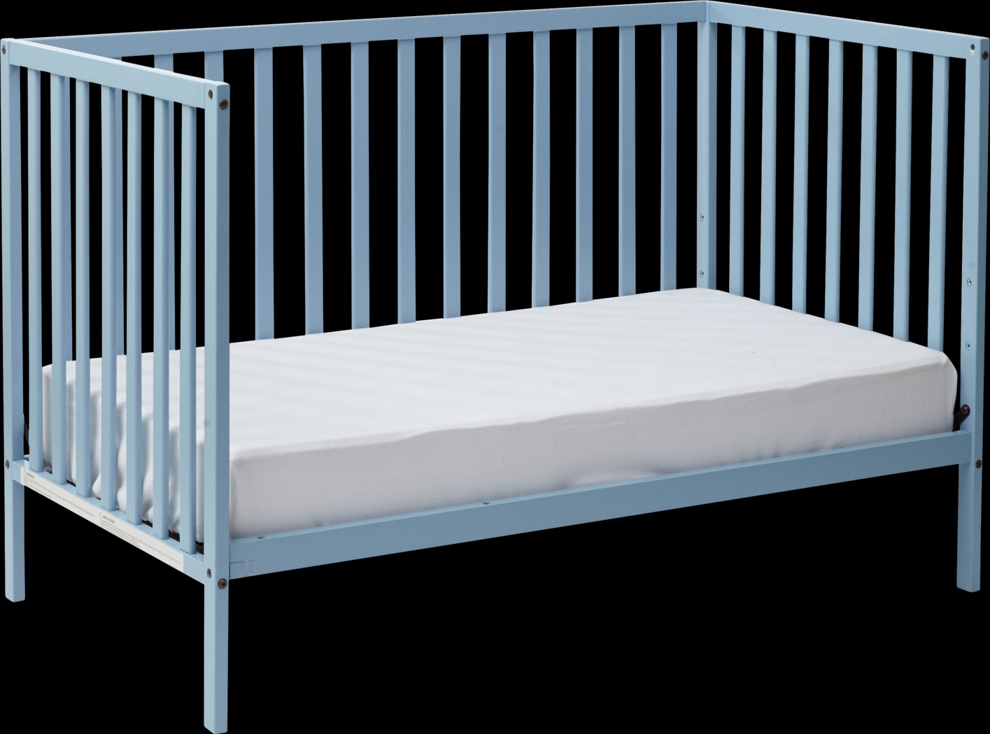 Kids Kelby Cove Blue Convertible Crib - Thumbnail - Image 6