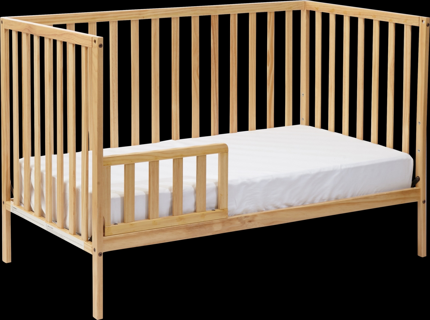 Kids Kelby Cove Natural Convertible Crib - Thumbnail - Image 4