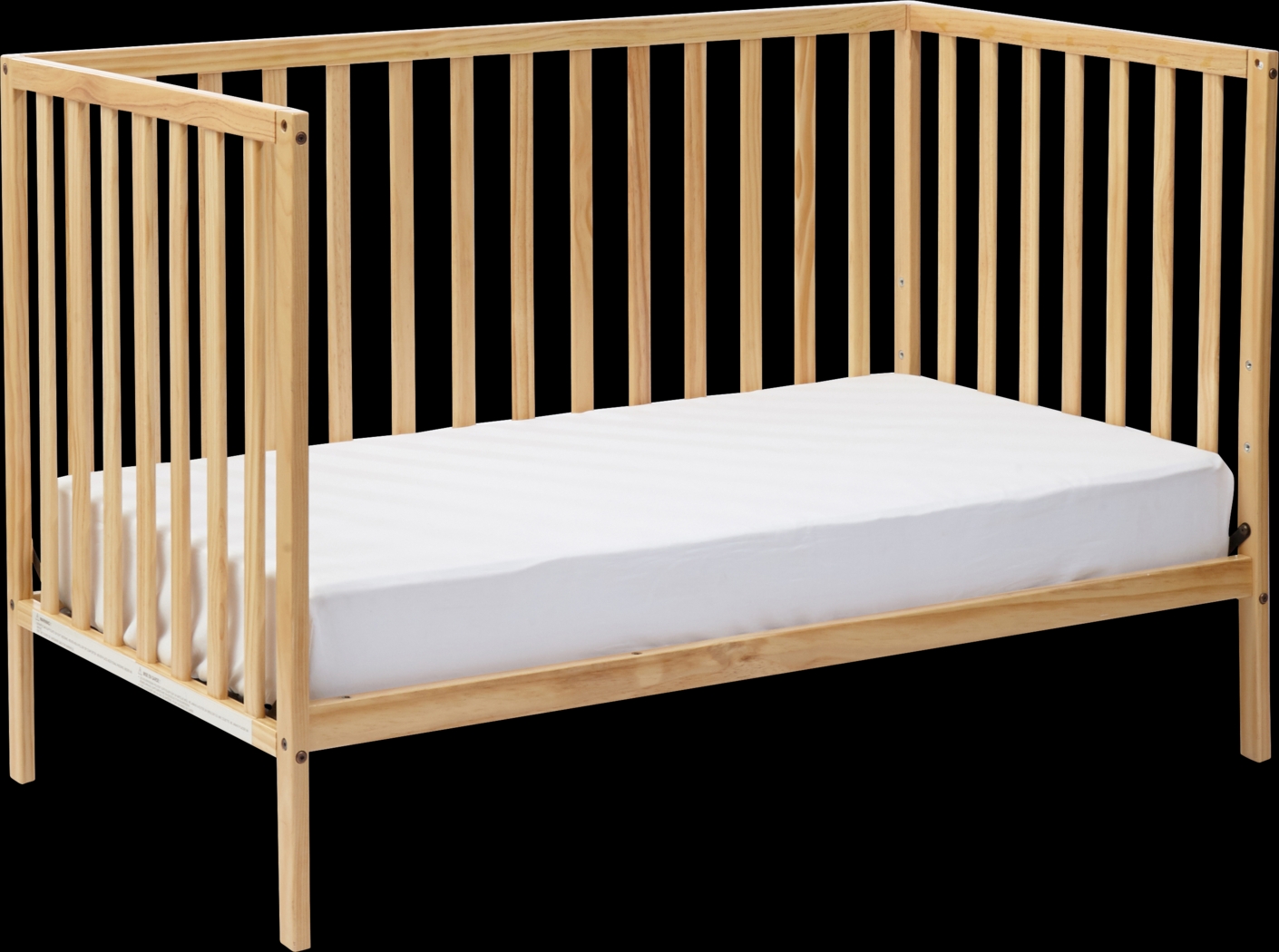 Kids Kelby Cove Natural Convertible Crib - Thumbnail - Image 6