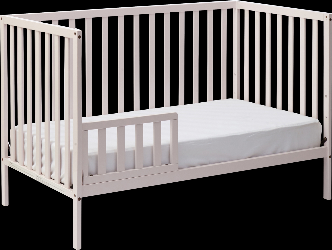 Kelby Cove Pink Convertible Crib - Thumbnail - Image 4