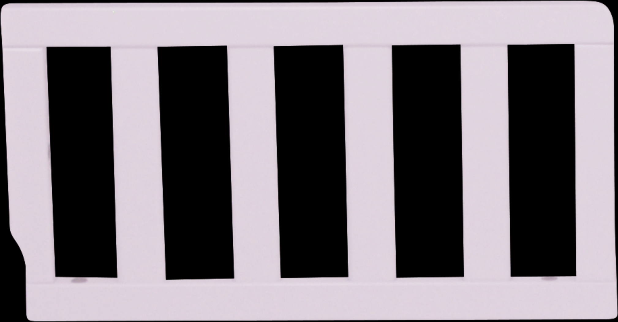 Kelby Cove Pink Convertible Crib - Thumbnail - Image 8