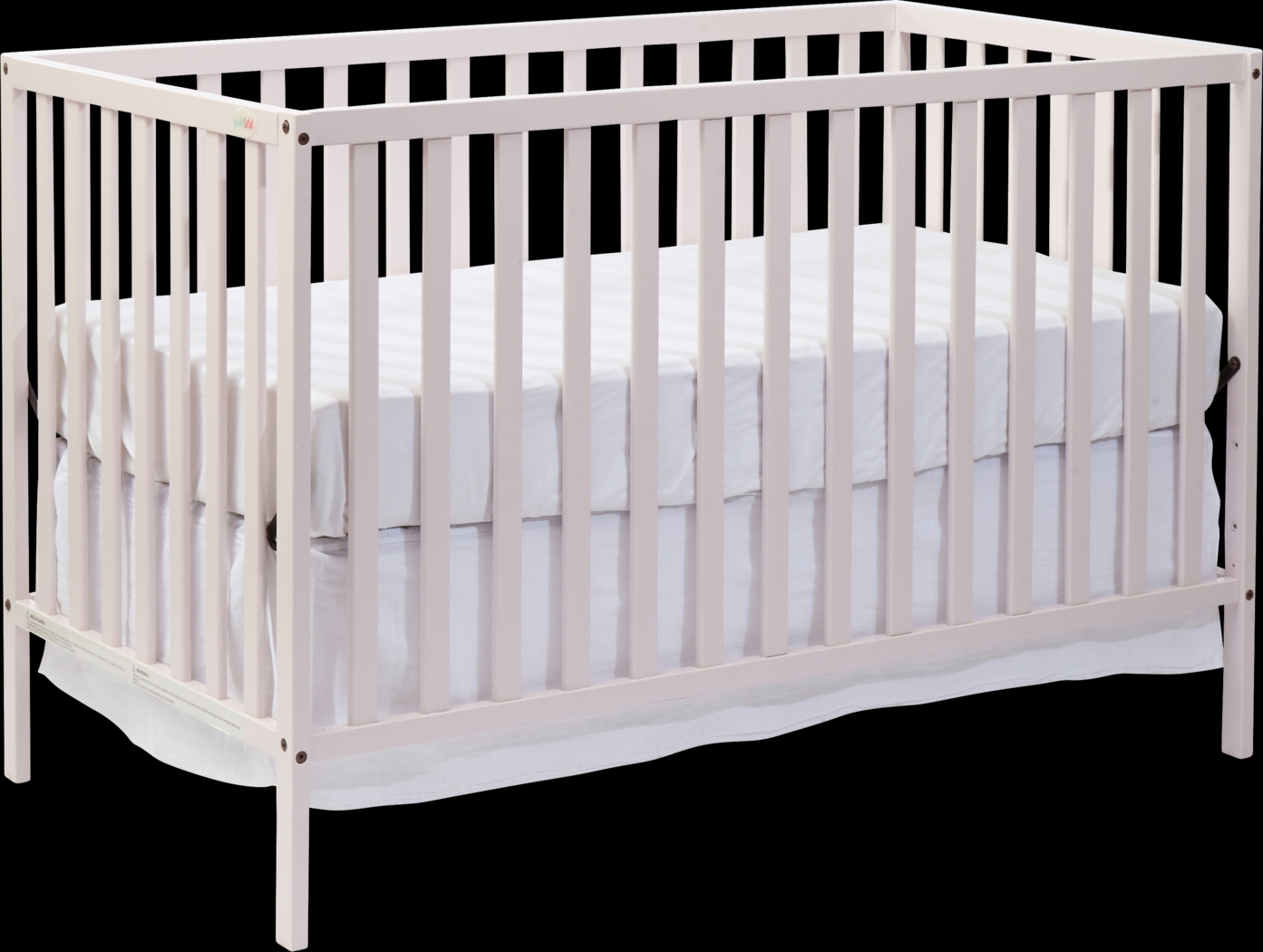 Kelby Cove Pink Convertible Crib - Thumbnail - Image 1