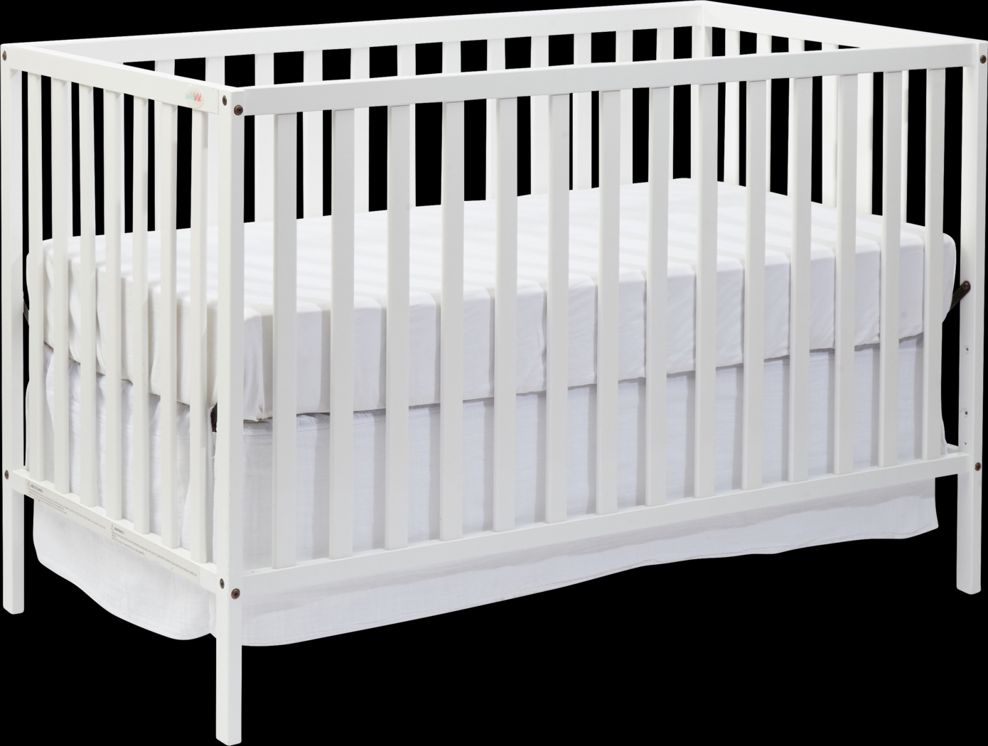 Kids Kelby Cove White Convertible Crib - Thumbnail - Image 1