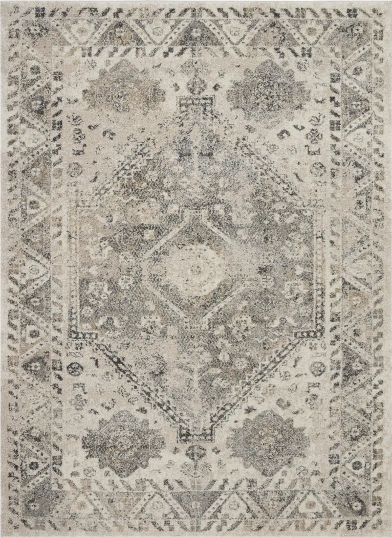 Kelcey Gray 4' x 6' Rug - Thumbnail - Image 1