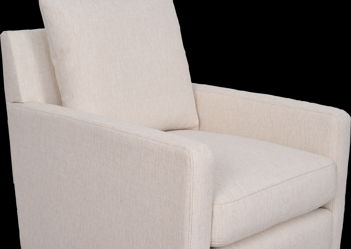 Kelfield Beige Swivel Chair - Thumbnail - Image 4