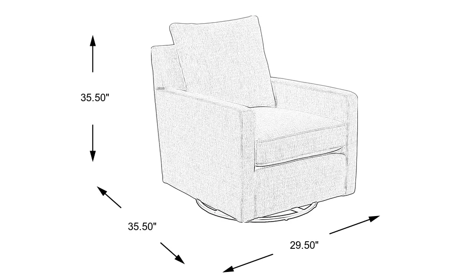 Dimension Image. Please refer to the Dimension Tab on this page for dimension details.