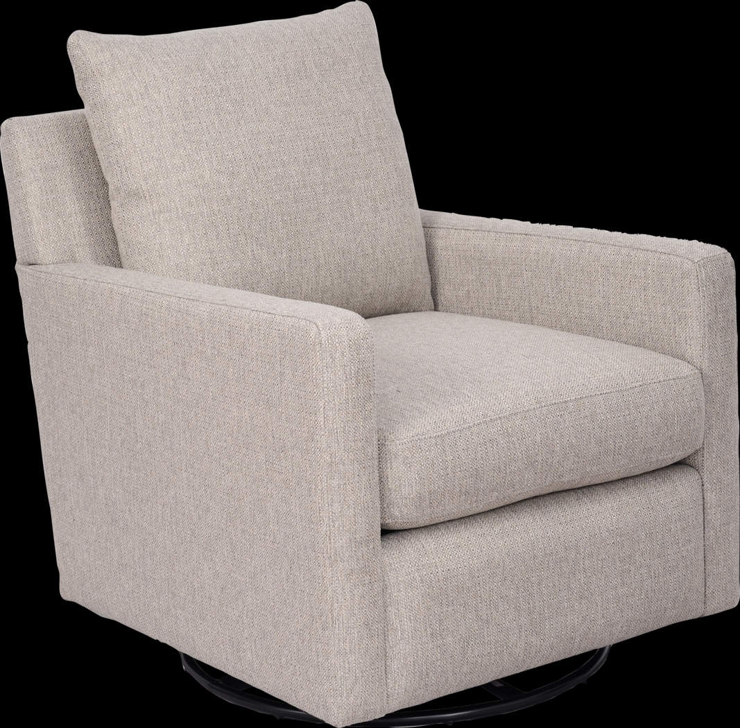 Kelfield Gray Swivel Chair - Thumbnail - Image 1