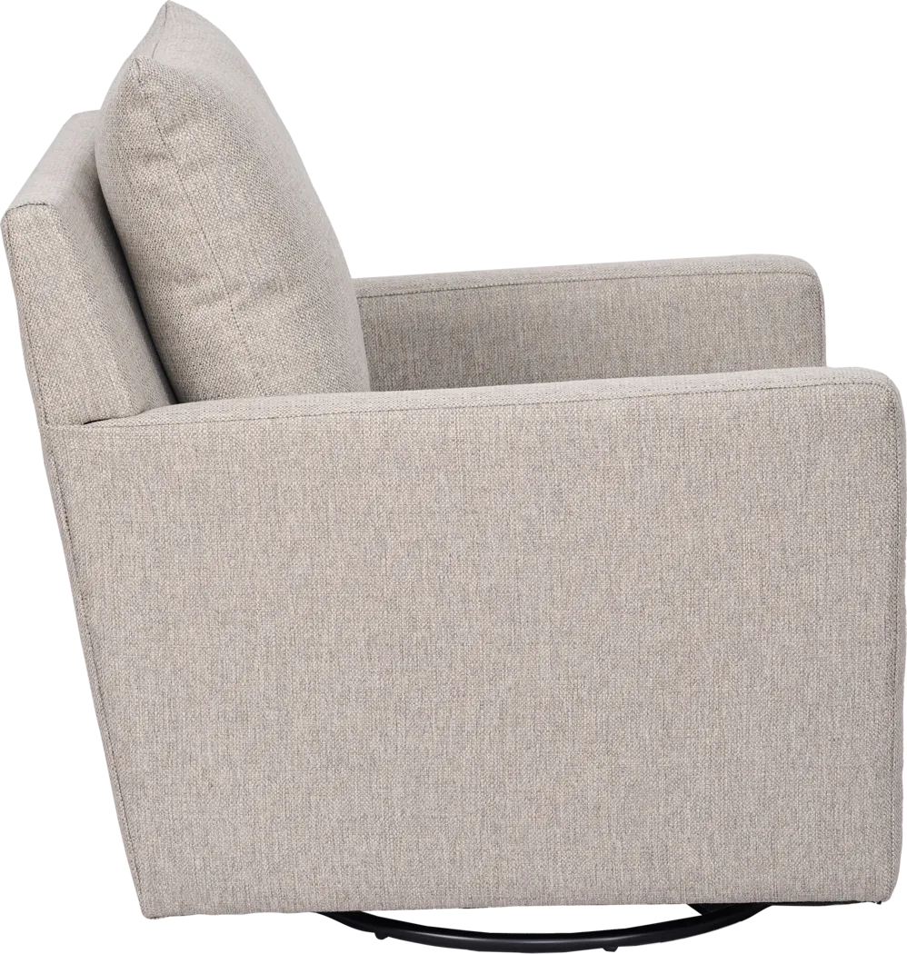 Kelfield Gray Swivel Chair - Thumbnail - Image 3