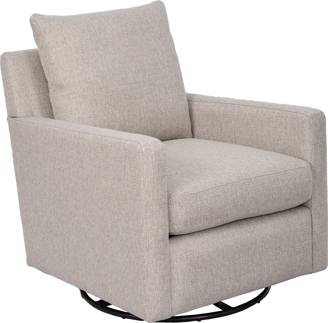 Kelfield Gray Swivel Chair - Thumbnail - Image 1