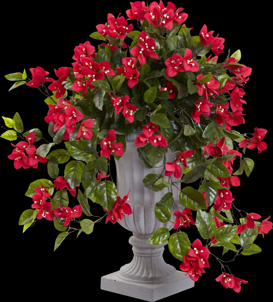 Kelis Red Bougainvillea Indoor/Outdoor Silk Plant - Thumbnail - Image 1