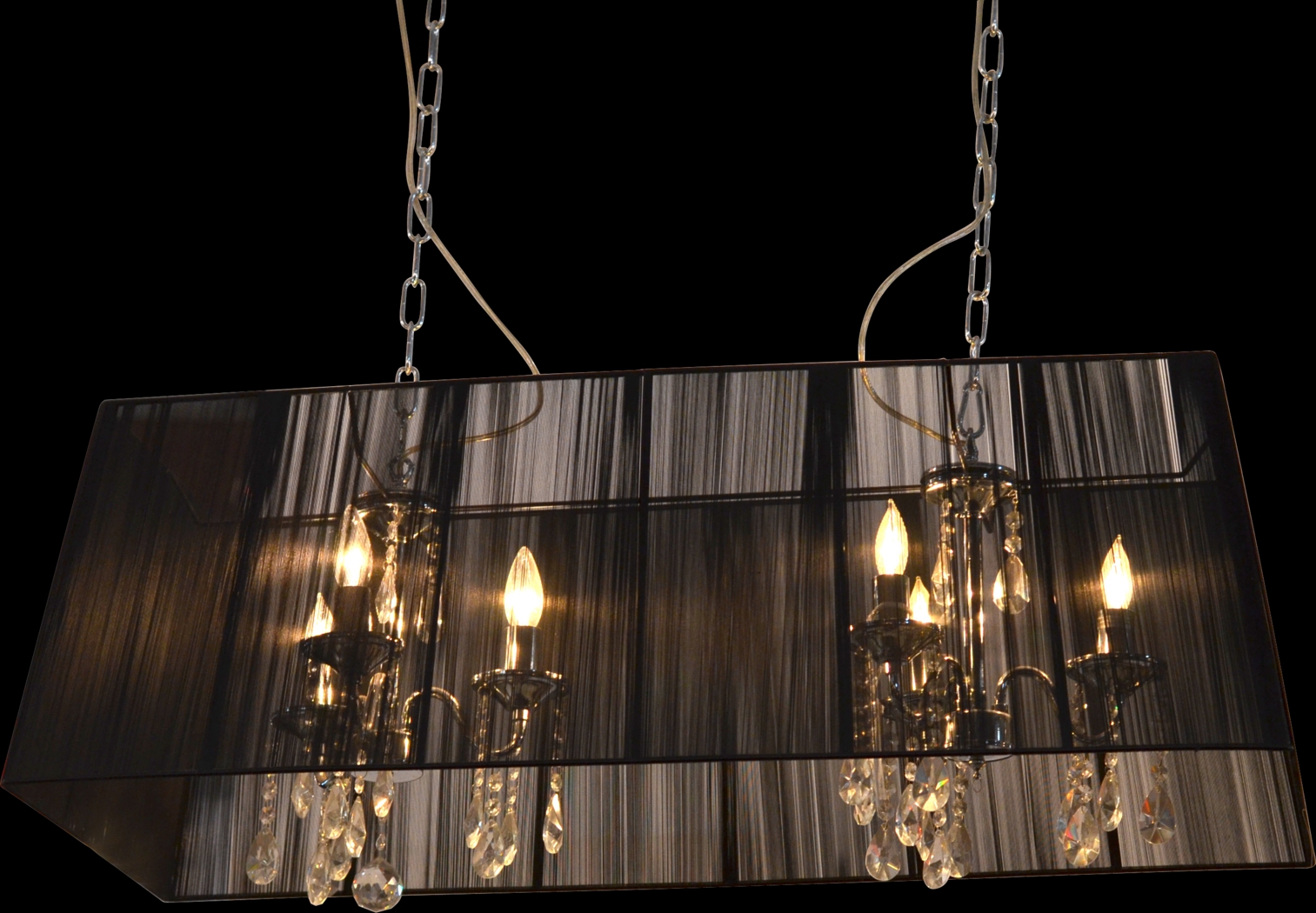 Kelker Black Chandelier - Thumbnail - Image 1