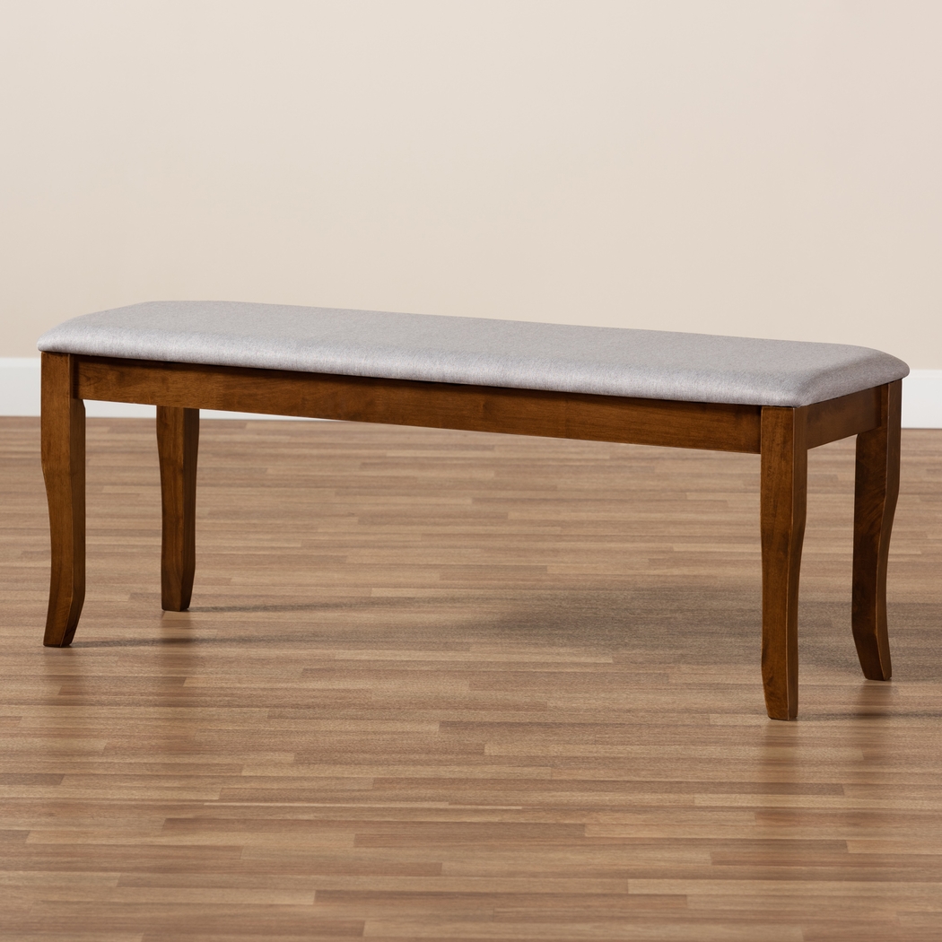 Kelland Walnut Bench - Thumbnail - Image 6