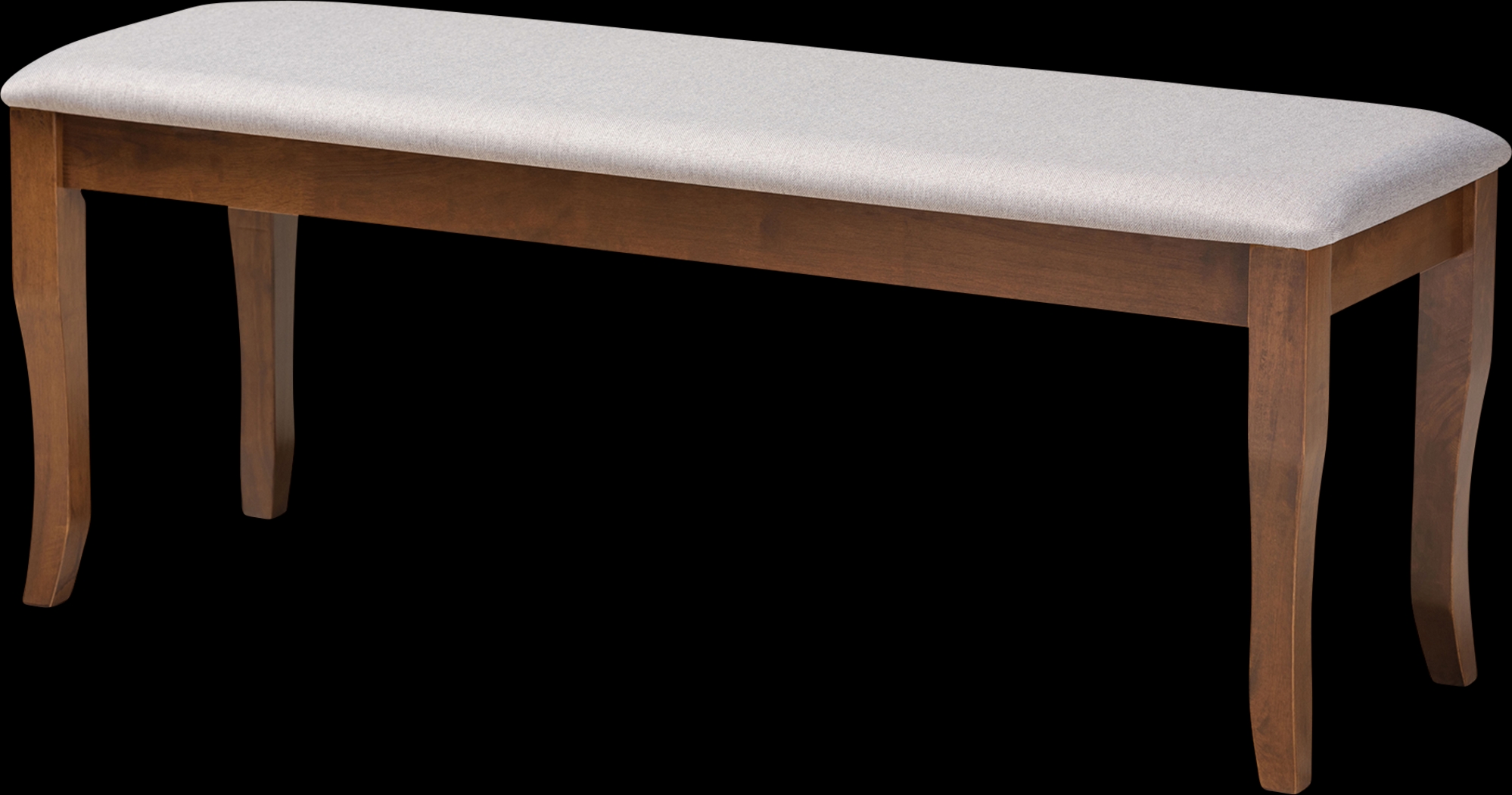 Kelland Walnut Bench - Thumbnail - Image 1