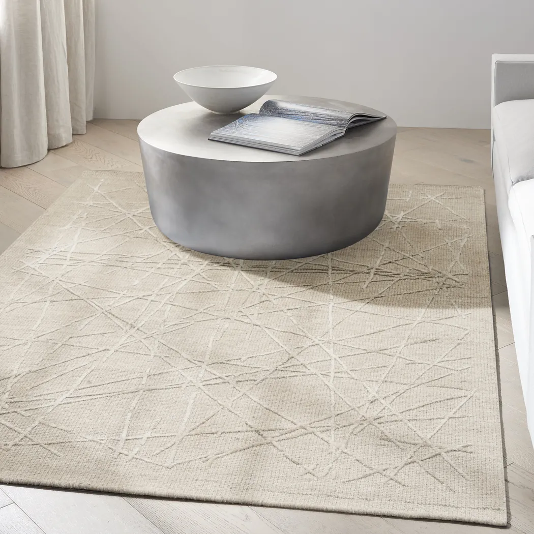Keller Beige 5'3 x 7'3 Rug - Thumbnail - Image 2