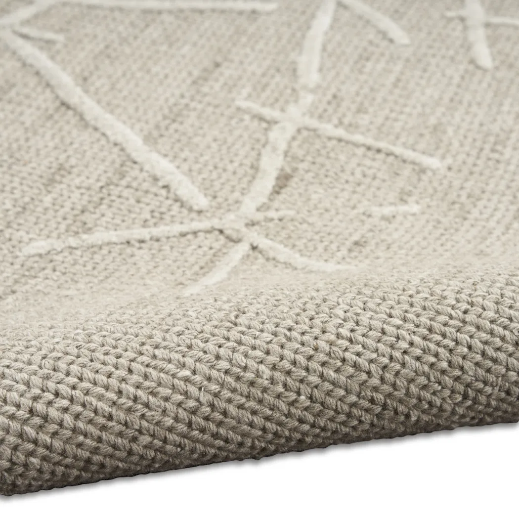 Keller Beige 5'3 x 7'3 Rug - Thumbnail - Image 3