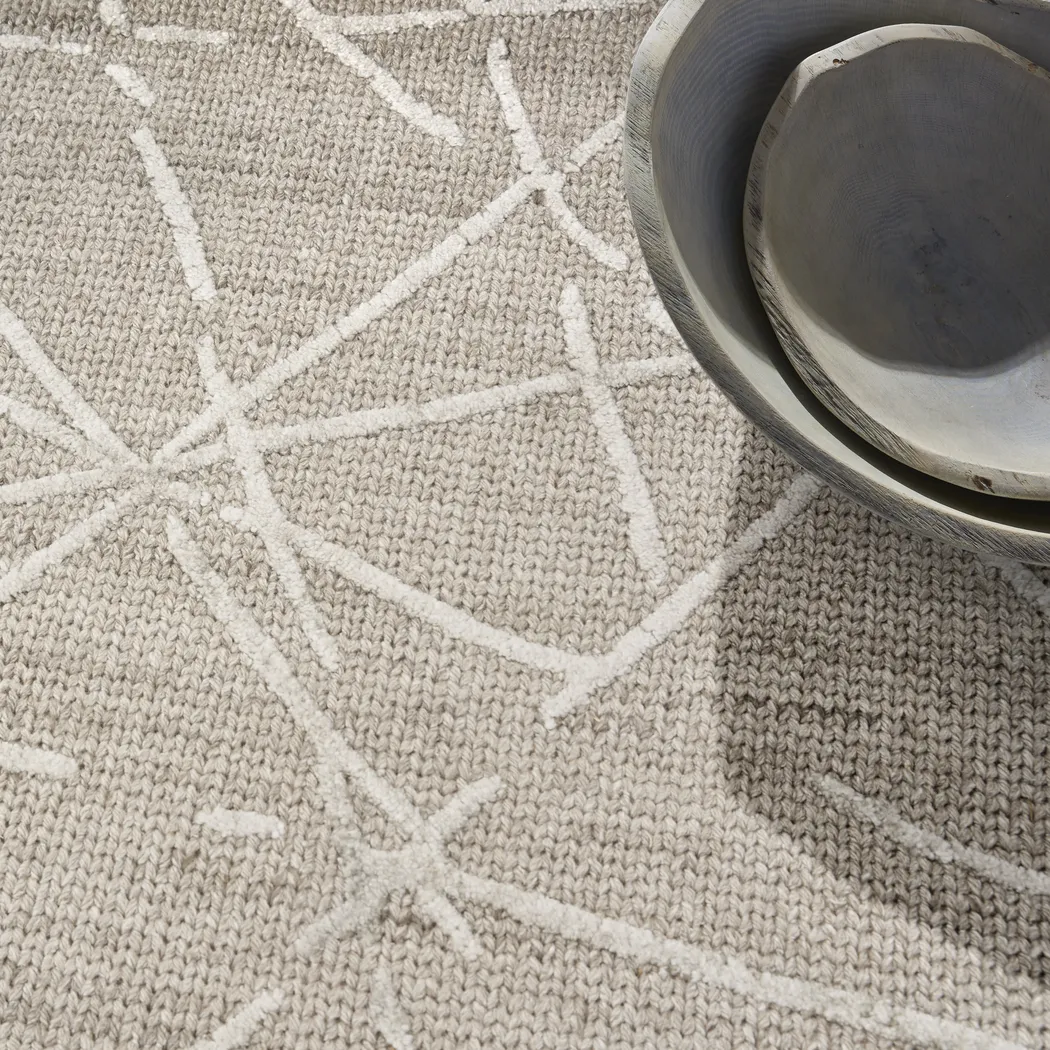 Keller Beige 5'3 x 7'3 Rug - Thumbnail - Image 6