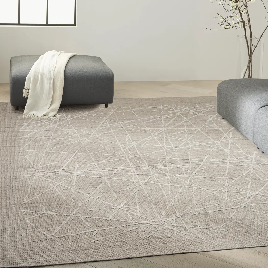 Keller Beige 5'3 x 7'3 Rug - Thumbnail - Image 7