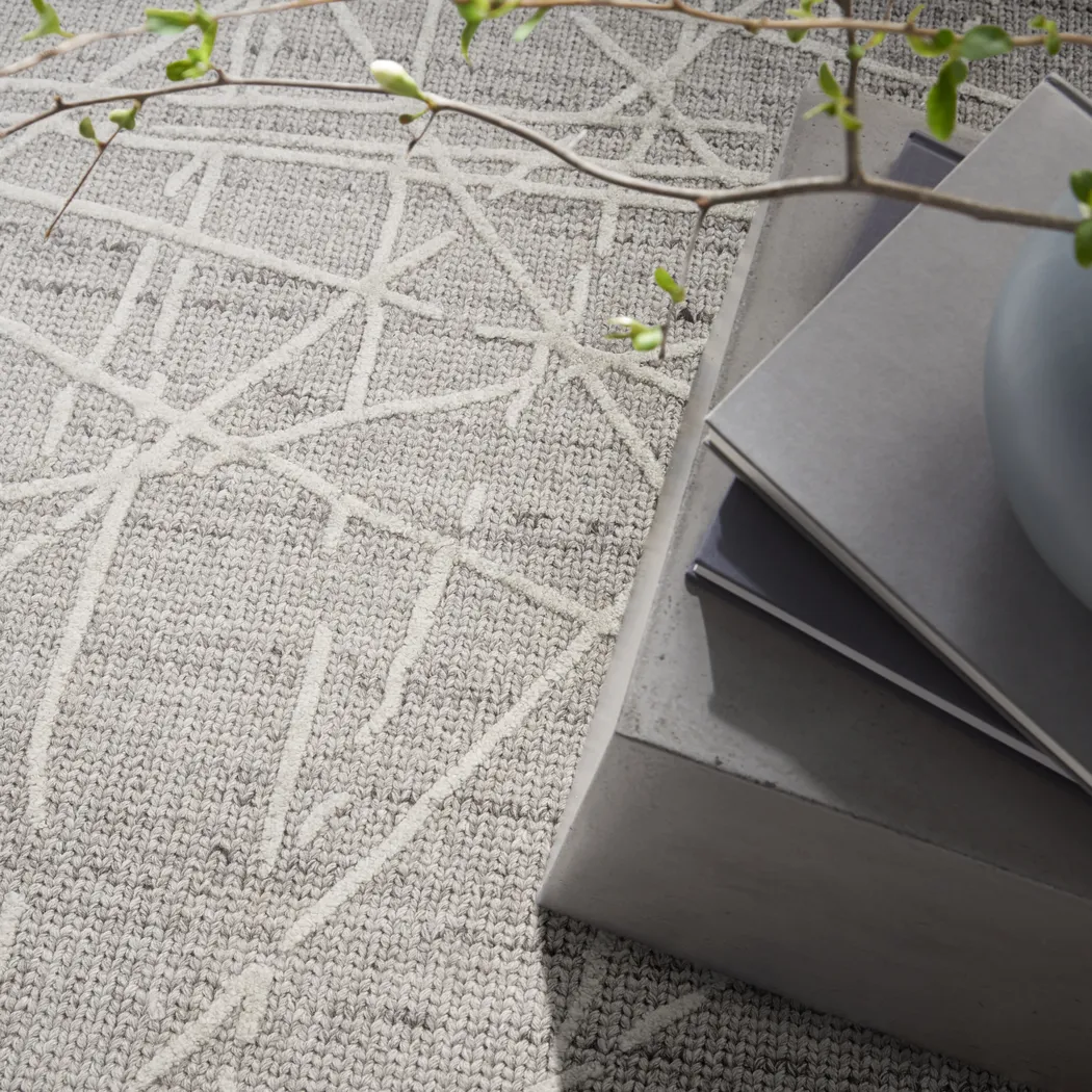 Keller Gray 7'9 x 9'9 Rug - Thumbnail - Image 5