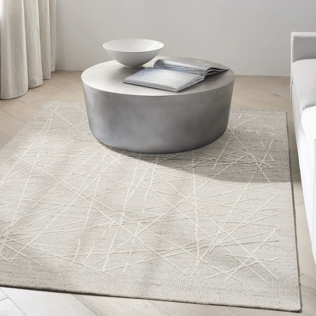 Keller Gray 9'9 x 13'9 Rug - Thumbnail - Image 2