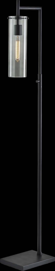 Kellingrew Hills Black Floor Lamp - Thumbnail - Image 1