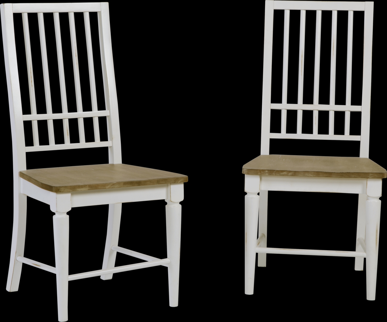 Kellisha White Side Chair, Set of 2 - Thumbnail - Image 1