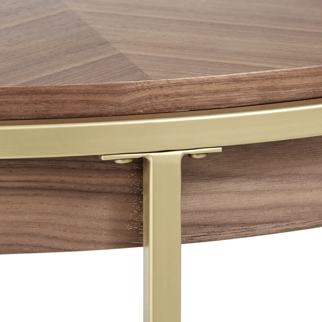 Kelloch Brown Cocktail Table - Thumbnail - Image 3