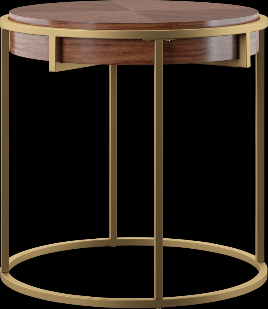 Kelloch Brown End Table - Thumbnail - Image 1