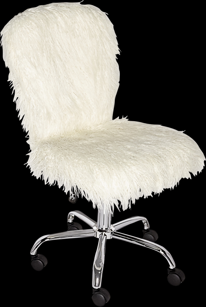 Kellow White Office Chair - Thumbnail - Image 1