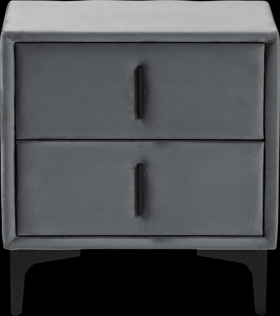 Kellyea Gray Nightstand - Thumbnail - Image 5