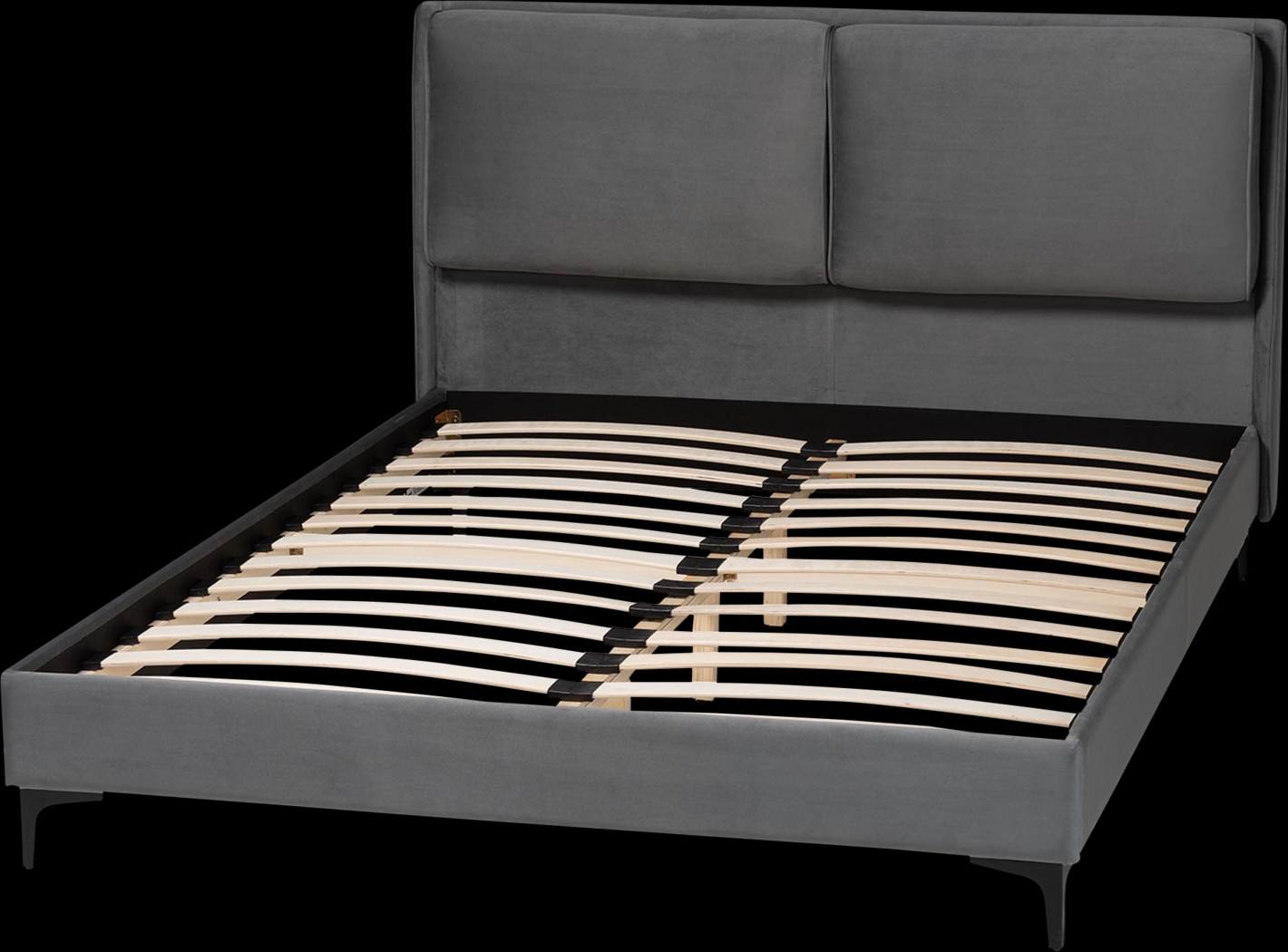 Kellyea Gray Queen Bed - Thumbnail - Image 4