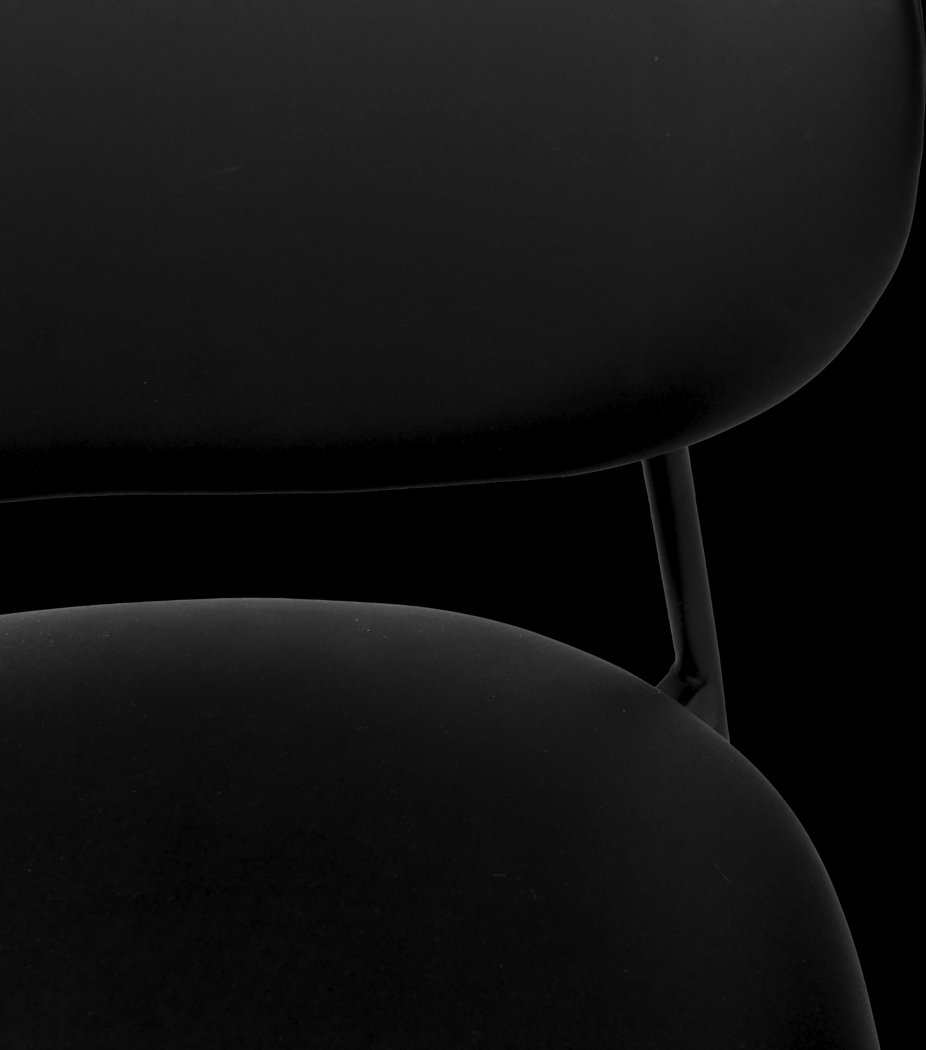 Keloba I Black Side Chair, Set of 2 - Thumbnail - Image 6