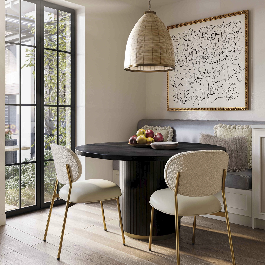 Keloba III Cream Side Chair, Set of 2 - Thumbnail - Image 2