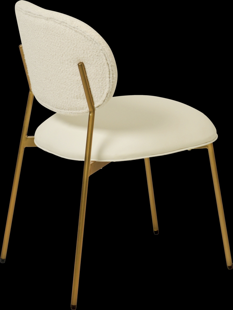 Keloba III Cream Side Chair, Set of 2 - Thumbnail - Image 4
