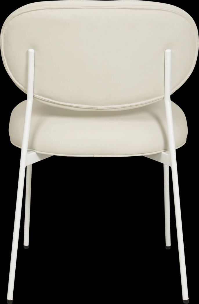 Keloba IV Cream Dining Chair, Set of 2 - Thumbnail - Image 7
