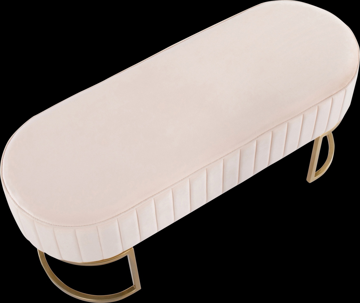 Kelvington Cream Accent Bench - Thumbnail - Image 6