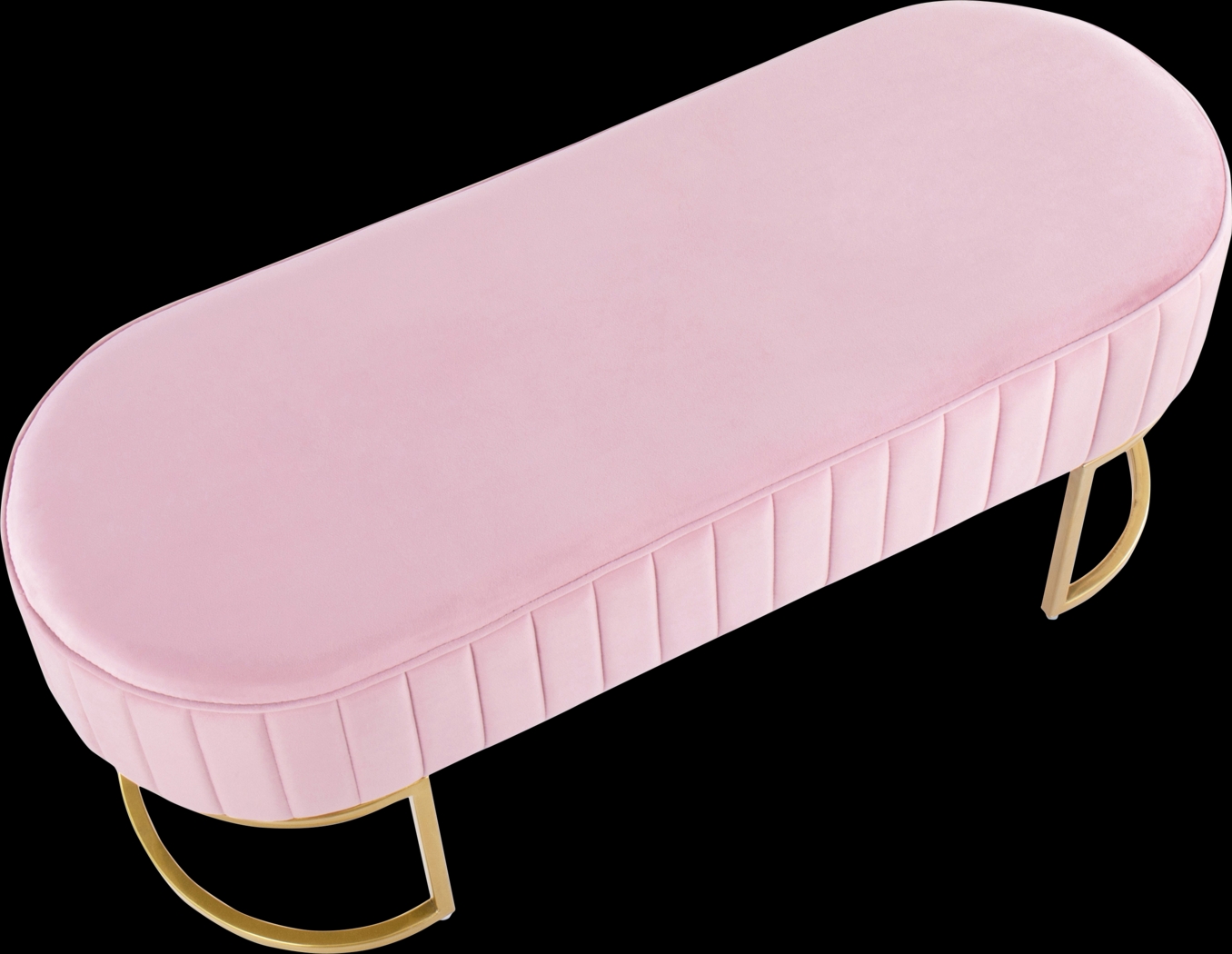 Kelvington Pink Accent Bench - Thumbnail - Image 6