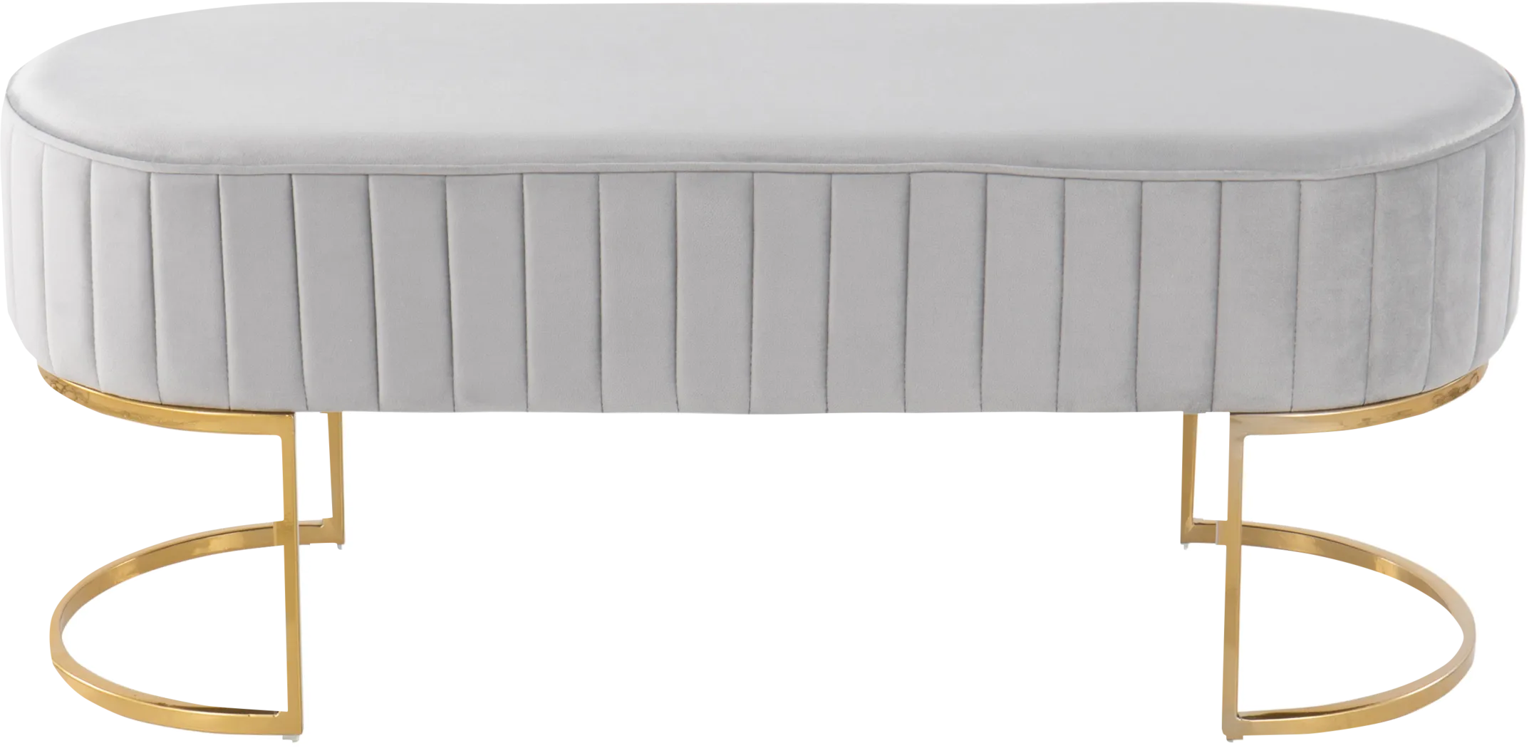 Kelvington Silver Accent Bench - Thumbnail - Image 4