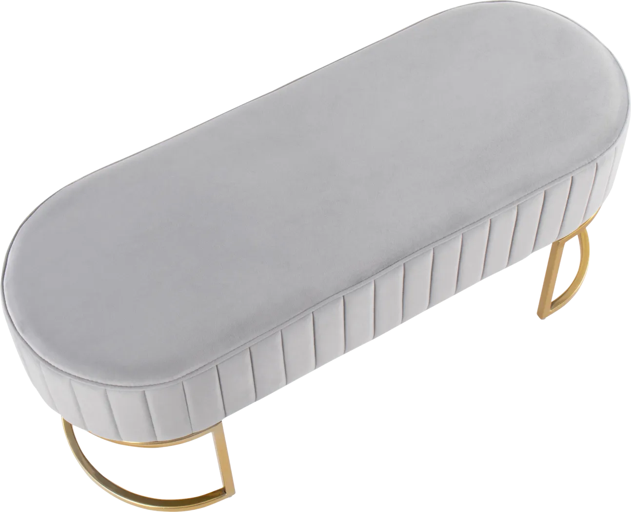 Kelvington Silver Accent Bench - Thumbnail - Image 6