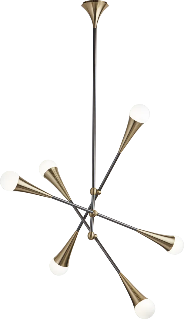Kemp Summit Gold Chandelier - Thumbnail - Image 2