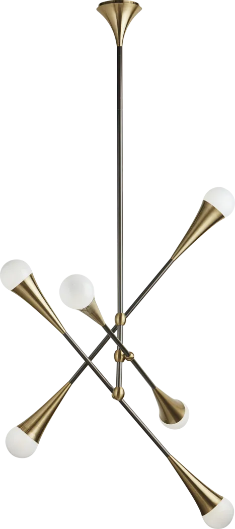 Kemp Summit Gold Chandelier - Thumbnail - Image 4