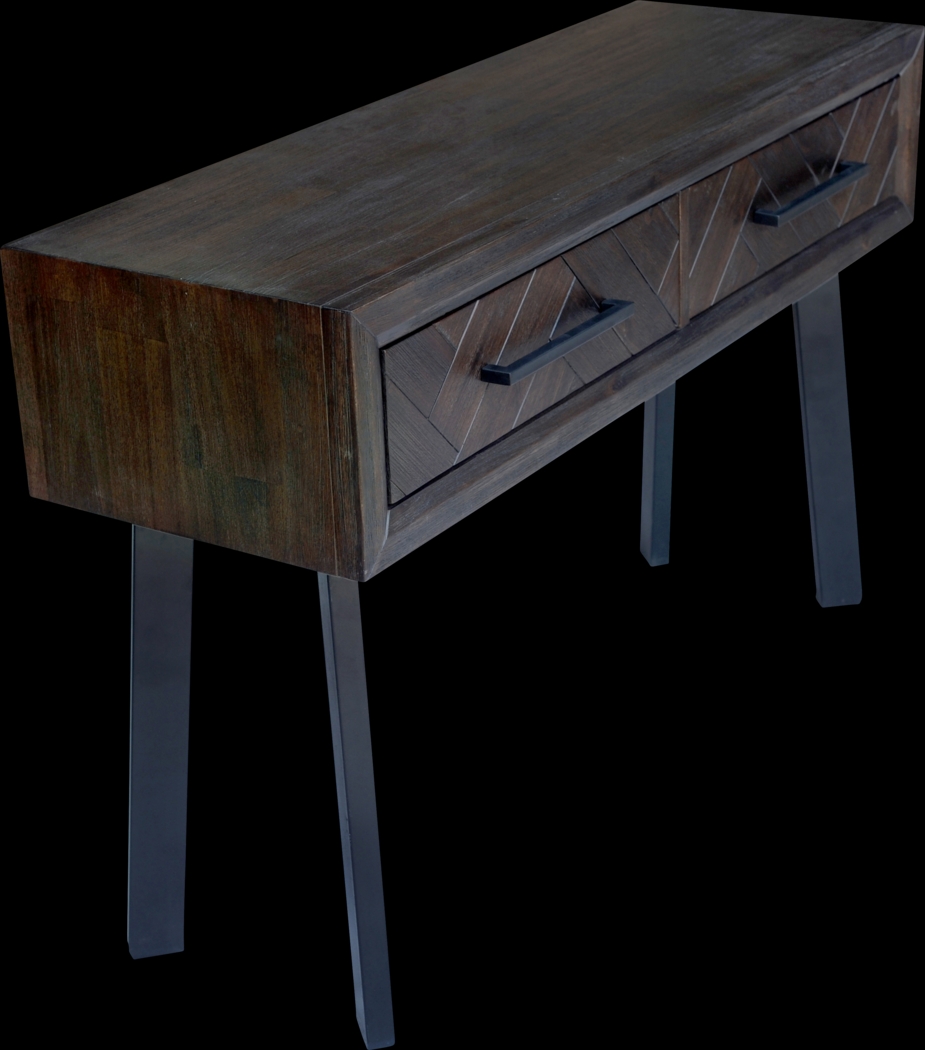 Kempshott Brown Sofa Table - Thumbnail - Image 1