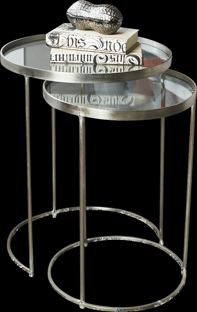 Kempwood Gray Set of 2 Nesting Tables - Thumbnail - Image 1