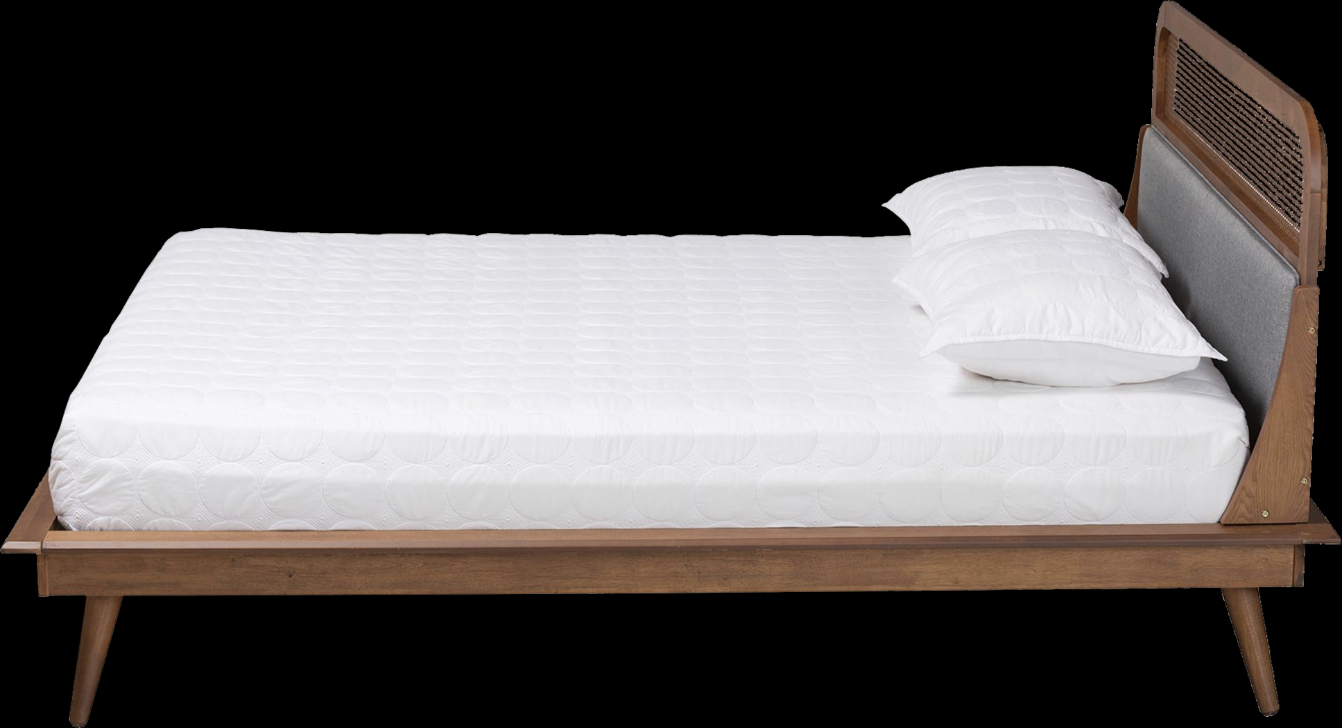 Kemrow Brown King Platform Bed - Thumbnail - Image 4