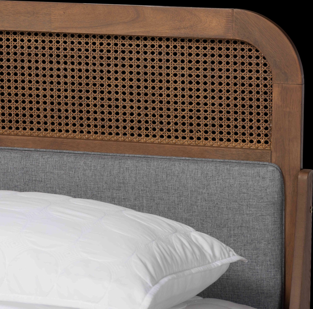 Kemrow Brown Queen Platform Bed - Thumbnail - Image 6