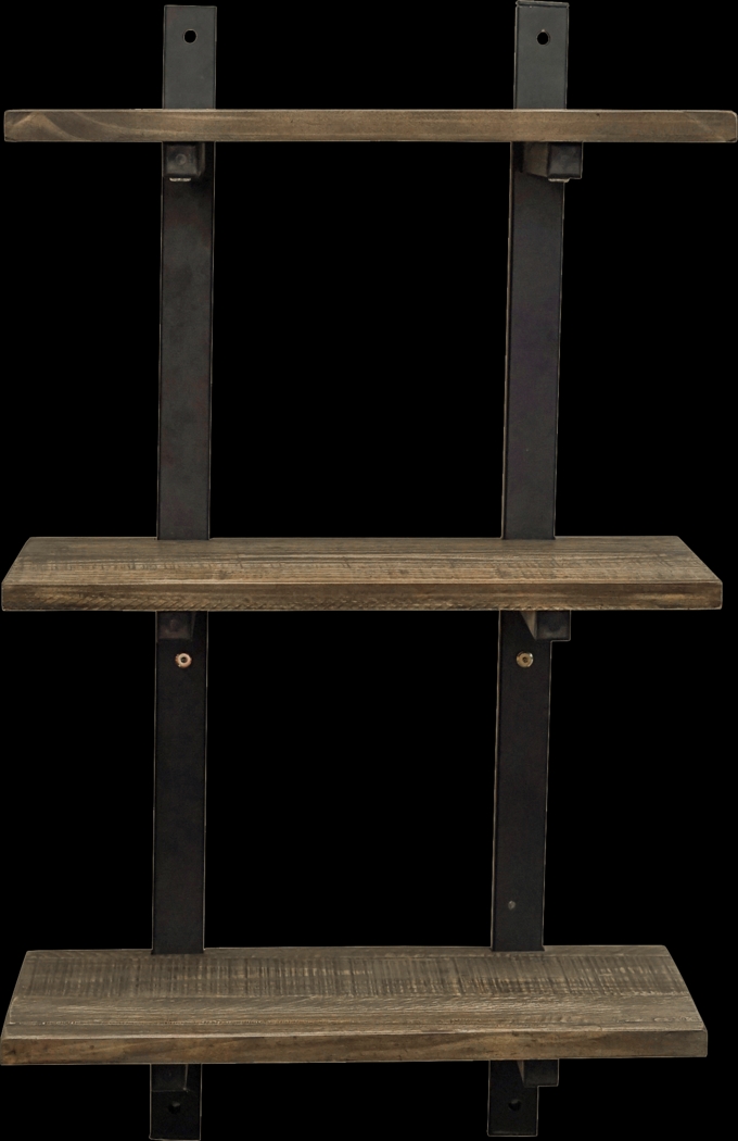 Kenarra I Brown Wall Shelf - Thumbnail - Image 4