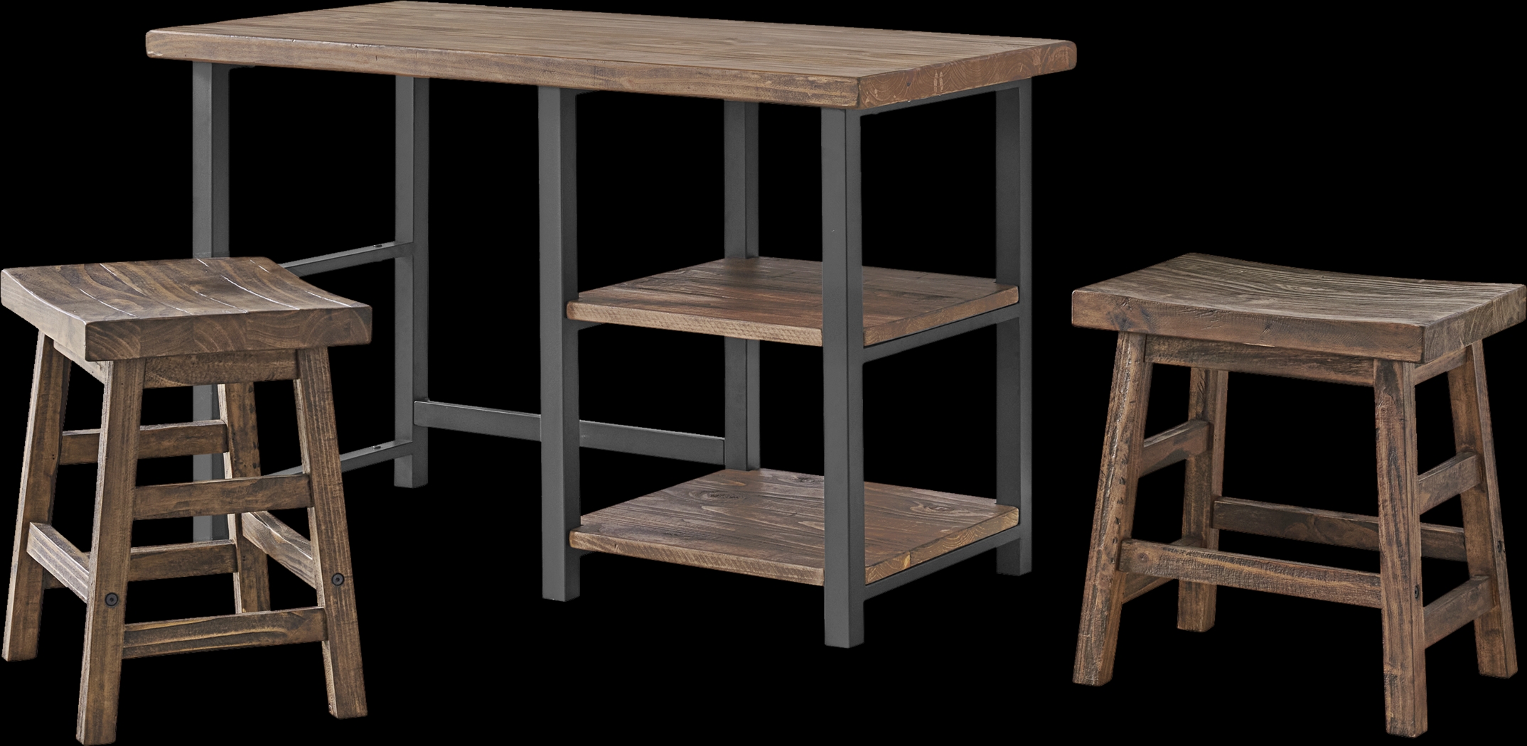 Kenarra II Brown Desk - Thumbnail - Image 3