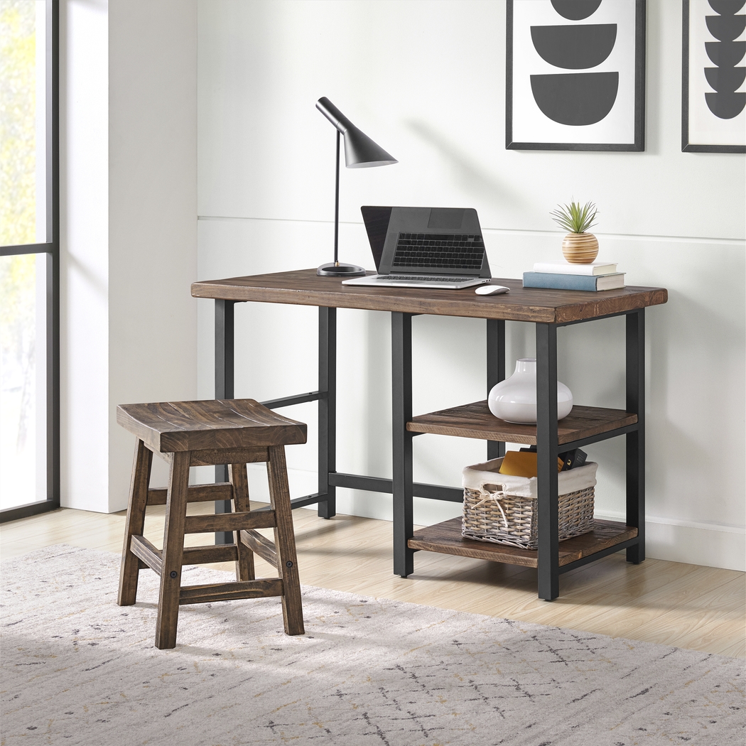 Kenarra II Brown Desk - Thumbnail - Image 4